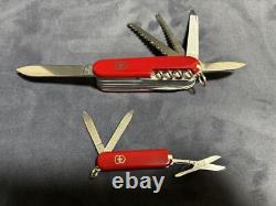 VICTORINOX Army Knife 1884-1984 100th Anniversary Set Swiss Champ Classic withBox