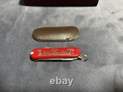 VICTORINOX Army Knife 1884-1984 100th Anniversary Set Swiss Champ Classic withBox