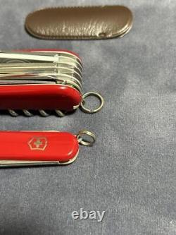 VICTORINOX Army Knife 1884-1984 100th Anniversary Set Swiss Champ Classic withBox