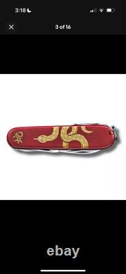 VICTORINOX Army Knife Huntsman Year of the Snake 2025 Red 1.3714. E14 Limited