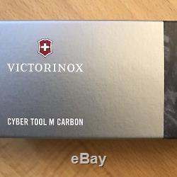 VICTORINOX CYBER TOOL M CARBON Swiss Army Knife Limited 400 Pieces RARE HTF