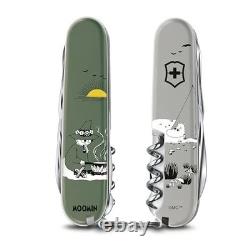 VICTORINOX Climber Moomin Camp Swiss Army Knife 14-Tool Limited Japan New