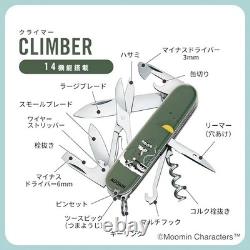 VICTORINOX Climber Moomin Camp Swiss Army Knife 14-Tool Limited Japan New