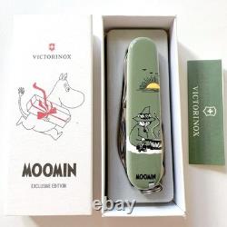 VICTORINOX Climber Moomin Camp Swiss Army Knife 14-Tool Limited Japan New