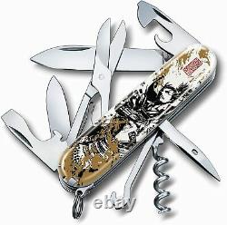 VICTORINOX Climber Swiss Army Knife Black Sengoku Sumie Busho Multi-tool Japan