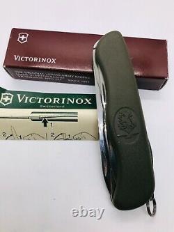 VICTORINOX DAK 1993 RARE KL DUTCH LOGO SWISS ARMY KNIFE OLIVE GREEN 111mm NIB