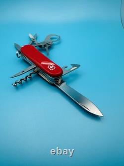 VICTORINOX Delémont Evolution Cigar 79 Swiss Army Knife Multi Tool 85mm RED