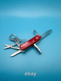 VICTORINOX Delémont Evolution Cigar 79 Swiss Army Knife Multi Tool 85mm RED