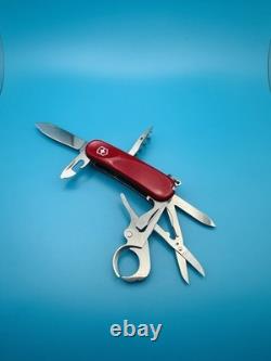 VICTORINOX Delémont Evolution Cigar 79 Swiss Army Knife Multi Tool 85mm RED