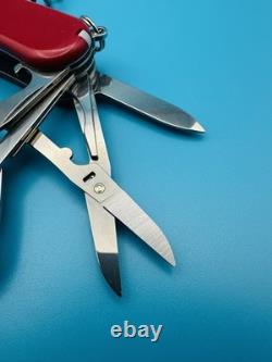 VICTORINOX Delémont Evolution Cigar 79 Swiss Army Knife Multi Tool 85mm RED