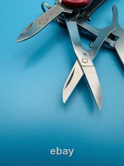 VICTORINOX Delémont Evolution Cigar 79 Swiss Army Knife Multi Tool 85mm RED