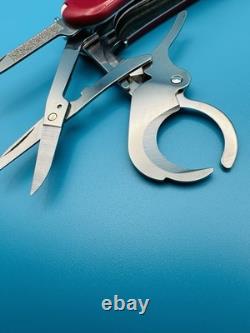 VICTORINOX Delémont Evolution Cigar 79 Swiss Army Knife Multi Tool 85mm RED