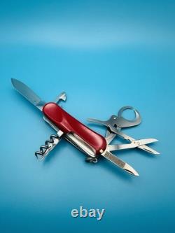 VICTORINOX Delémont Evolution Cigar 79 Swiss Army Knife Multi Tool 85mm RED