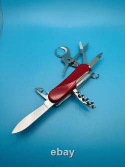 VICTORINOX Delémont Evolution Cigar 79 Swiss Army Knife Multi Tool 85mm RED