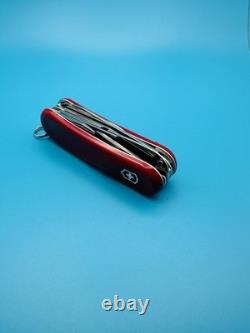 VICTORINOX Delémont Evolution Cigar 79 Swiss Army Knife Multi Tool 85mm RED