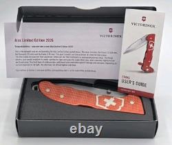VICTORINOX EVOKE ALOX Limited Edition 2025 Stone Red Swiss Army Knife BRAND NEW