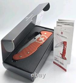 VICTORINOX EVOKE ALOX Limited Edition 2025 Stone Red Swiss Army Knife BRAND NEW