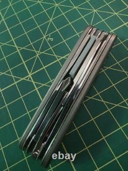 VICTORINOX EXPLORER SWISS ARMY KNIFE TITANIUM SCALES Classic