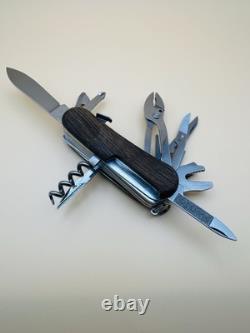 VICTORINOX Evolution Wood S557 Swiss Army Knife Multi Tool 85mm