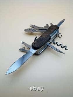 VICTORINOX Evolution Wood S557 Swiss Army Knife Multi Tool 85mm