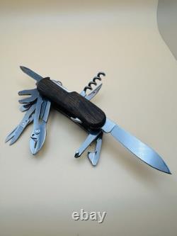 VICTORINOX Evolution Wood S557 Swiss Army Knife Multi Tool 85mm