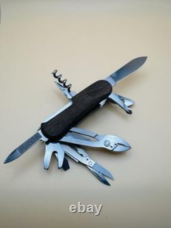 VICTORINOX Evolution Wood S557 Swiss Army Knife Multi Tool 85mm