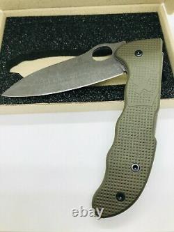 VICTORINOX Hunter Pro CUSTOM Army Green stonewash knife NEW COLLECTOR Item NIB