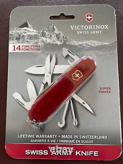 VICTORINOX MOUNTAINEER, SUPER TINKER, SPARTAN Lot Swiss Army Knife SAK NEW EDC