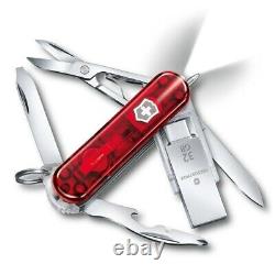 VICTORINOX Midnight Manager@Work Outdoor Swiss Army Knife LED USB Memory 32G
