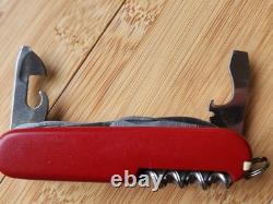 VICTORINOX Outdoorsman ORIGINAL 1980's Swiss Army Knife Pruning/Hawkbill blade