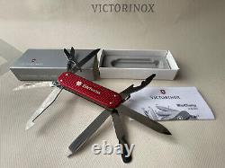 VICTORINOX SWISS ARMY KNIFE MINICHAMP ALOX RED Edelweiss NEW NIB