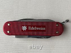 VICTORINOX SWISS ARMY KNIFE MINICHAMP ALOX RED Edelweiss NEW NIB