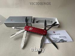 VICTORINOX SWISS ARMY KNIFE MINICHAMP ALOX RED Edelweiss NEW NIB