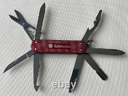 VICTORINOX SWISS ARMY KNIFE MINICHAMP ALOX RED Edelweiss NEW NIB