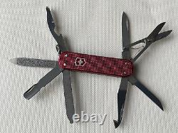 VICTORINOX SWISS ARMY KNIFE MINICHAMP ALOX RED Edelweiss NEW NIB