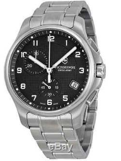 Victorinox Swiss Army Mens Watch 241592.1 Chronograph + Pocket Knife Special Ed