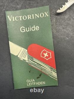 VICTORINOX SWISS CHAMP 1.6795 OFFICERS ARMY KNIFE 29 TOOL With BOX PAPERS