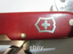 VICTORINOX SWITZERLAND OFFICIER 40 Old Cross Swiss Army Knife Sackmesser Couteau