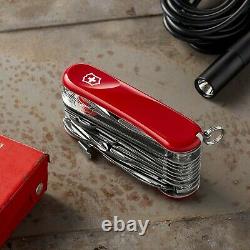 VICTORINOX Swiss Army Knife EVOLUTION S54 Tool chest Plus (Red) 85 mm 2.5393. SE