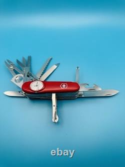 VICTORINOX Swiss Champ SuperTimer Swiss Army Knife Multi Tool 91mm RED