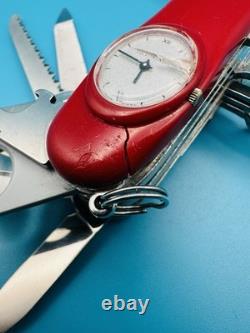 VICTORINOX Swiss Champ SuperTimer Swiss Army Knife Multi Tool 91mm RED