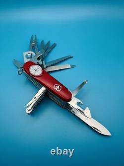 VICTORINOX Swiss Champ SuperTimer Swiss Army Knife Multi Tool 91mm RED