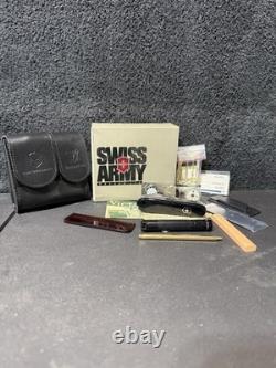 VICTORINOX Swiss Champ Survival Kit SOS Set Multi-Tool Army Knife Leather Case