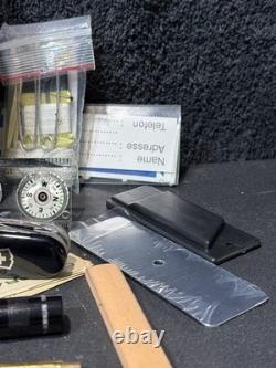 VICTORINOX Swiss Champ Survival Kit SOS Set Multi-Tool Army Knife Leather Case