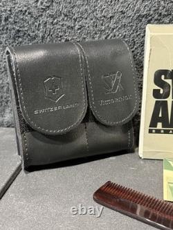 VICTORINOX Swiss Champ Survival Kit SOS Set Multi-Tool Army Knife Leather Case