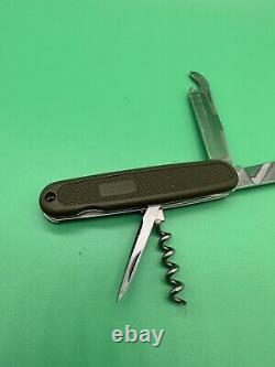 VICTORINOX Switzerland Model Trooper Swiss Army Knife 2-Blade Rostfrei Rare