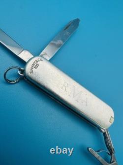 VICTORINOX TIFFANY & Co. Sterling Silver 925 1837 Swiss Army Knife Multi-Tool VICTORINOX TIFFANY & Co. Sterling Silver 925 1837 Swiss Army Knife Multi-Tool