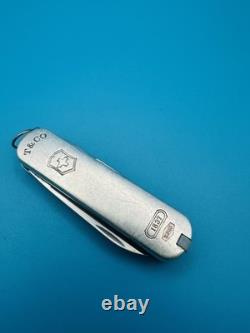 VICTORINOX TIFFANY & Co. Sterling Silver 925 1837 Swiss Army Knife Multi-Tool