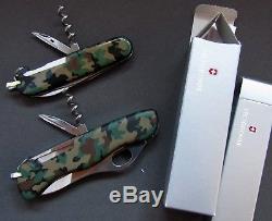VICTORINOX Taschenmesser Set, Spartan + Forester Camouflage, swiss army knife