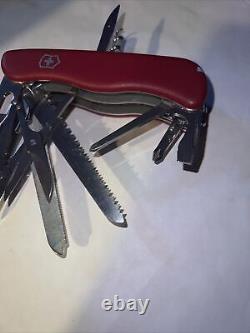 VICTORINOX WORK CHAMP SWISS ARMY KNIFE Slide Lock Version